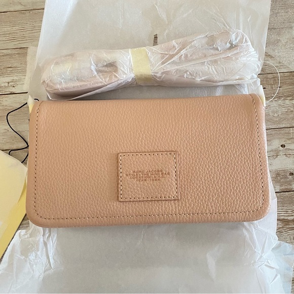 MARC JACOBS ROSE PINK THE LEATHER MINI BAG - Picture 7 of 10